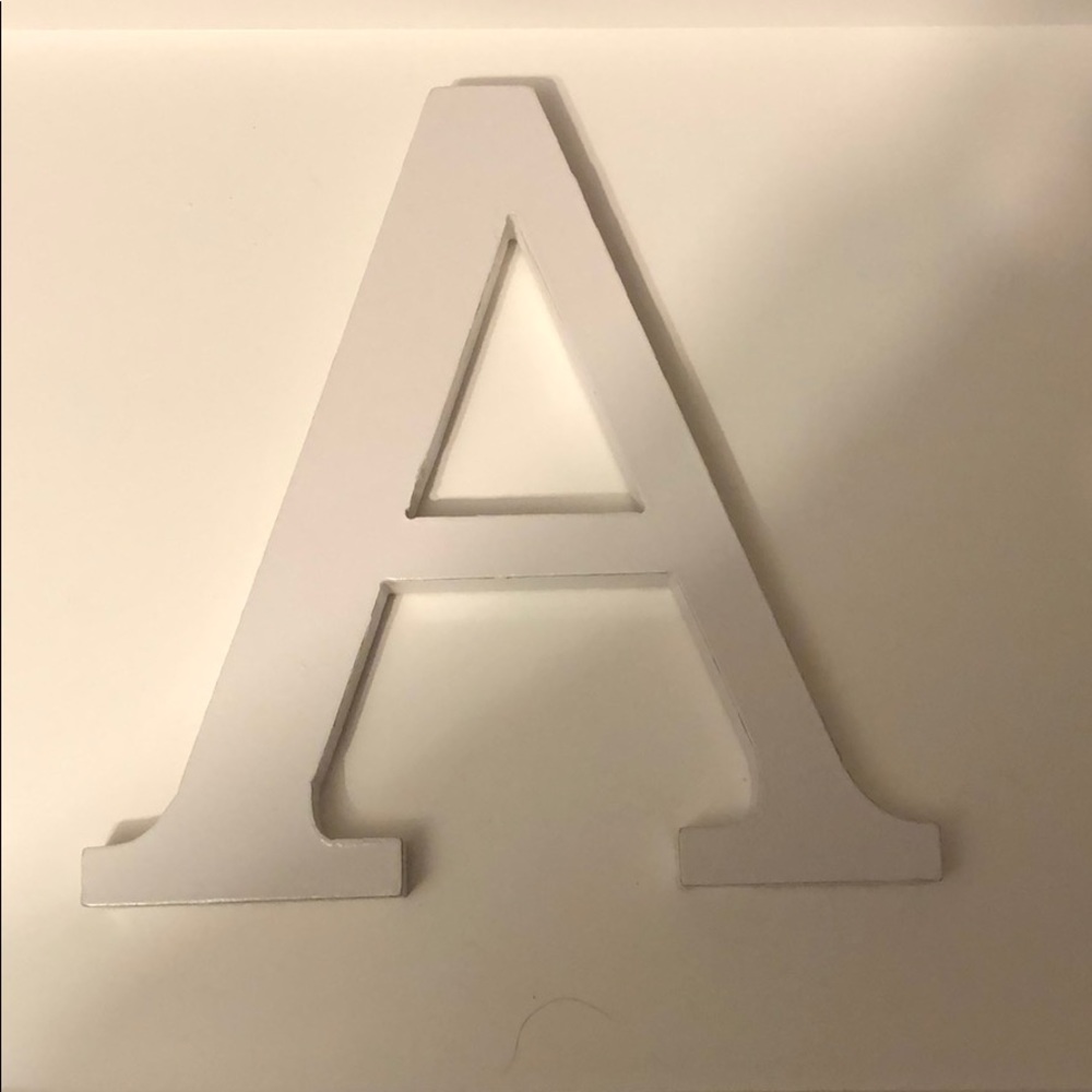 Block Letter “A”